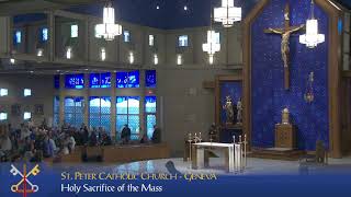 March 1, 2026 St. Peter Catholic Church Geneva - Mass