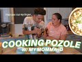 I TRIED COOKING POZOLE WITH MY MOMMA...