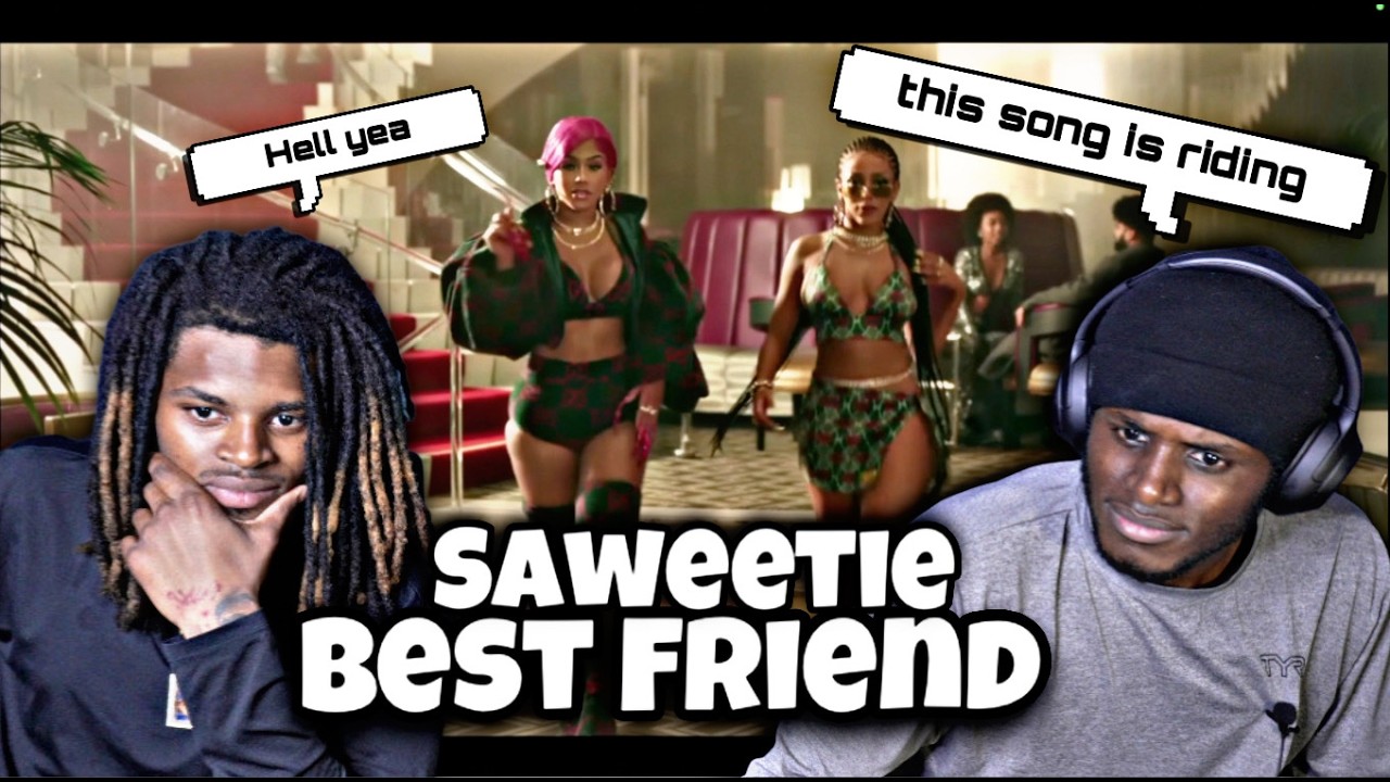 Реакция на песню Saweetie - Best Friend (feat. Doja Cat) [Официальный музыкальный клип]!!!