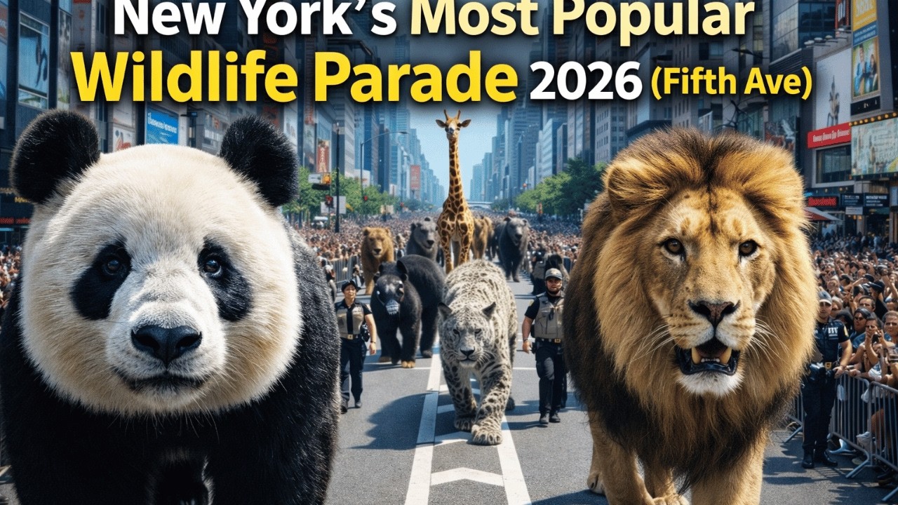 New York's Most Popular Wildlife Parade 2026 (Day)