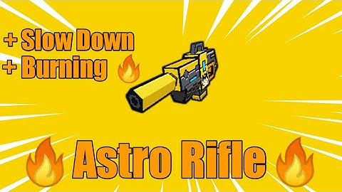 🔥Astro Rifle🔥 - Build And Shoot - Blockman Go Blocky Mods