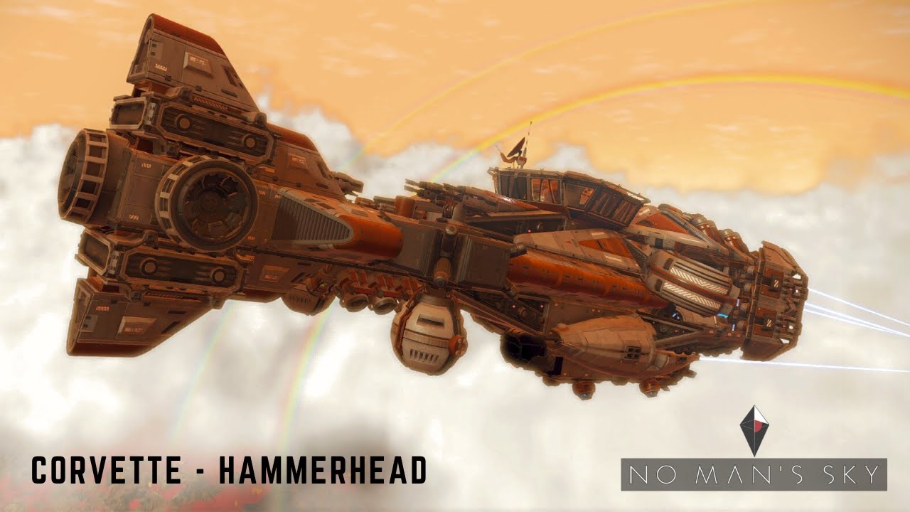 No Man's Sky | Corvette Build - Hammerhead - YouTube
