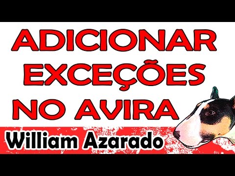 Adicionar exceções no AVIRA - Libere falsos positivos