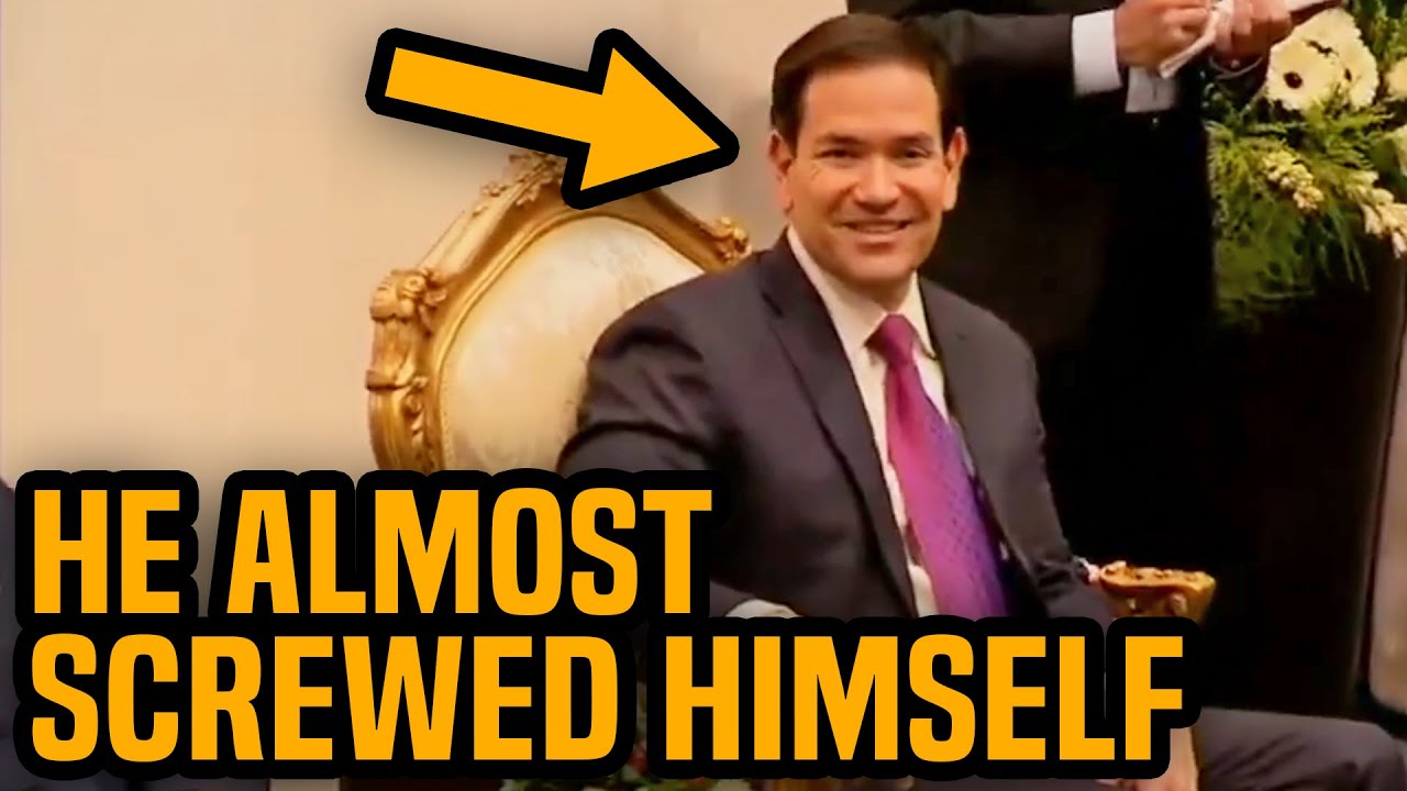 Marco Rubio makes TERMINAL MISTAKE in front of Trump