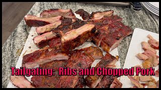 Elevate Your Tailgate Game with Irresistible Ribs and Chopped Pork