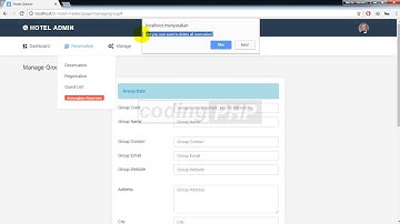 Sistem Informasi Aplikasi Hotel Berbasis Web dengan Codeigniter