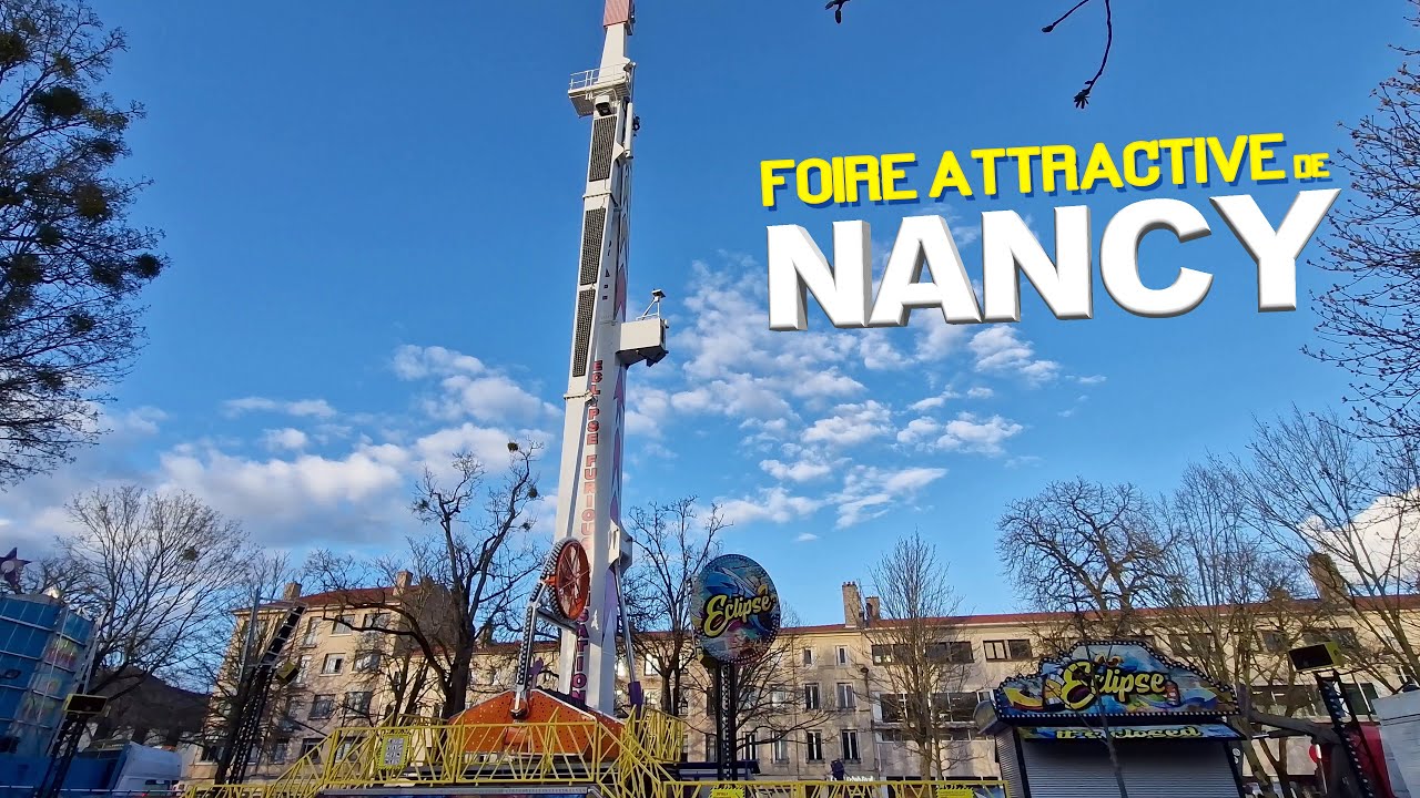 Au cœur de la foire attractive de Nancy 2023