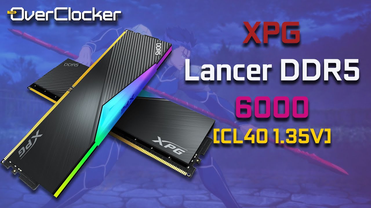 ADATA XPG LANCER RGB DDR5 32GB (2 x 16GB) DDR5 DRAM 6000MHz CL40