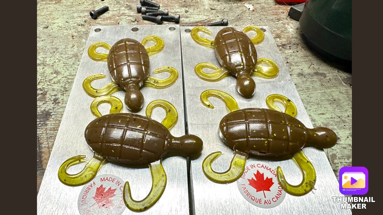 Enforcer Bait Molds’ Turtle - YouTube