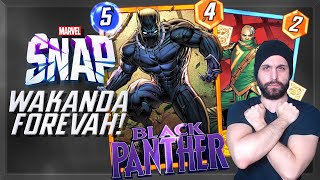 BLACK PANTHER Lock Down! | Marvel Snap Deck