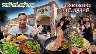 Review phở Hà Nội Fountain Valley - Tô hủ tiếu bò kho sườn bò có đáng để thử