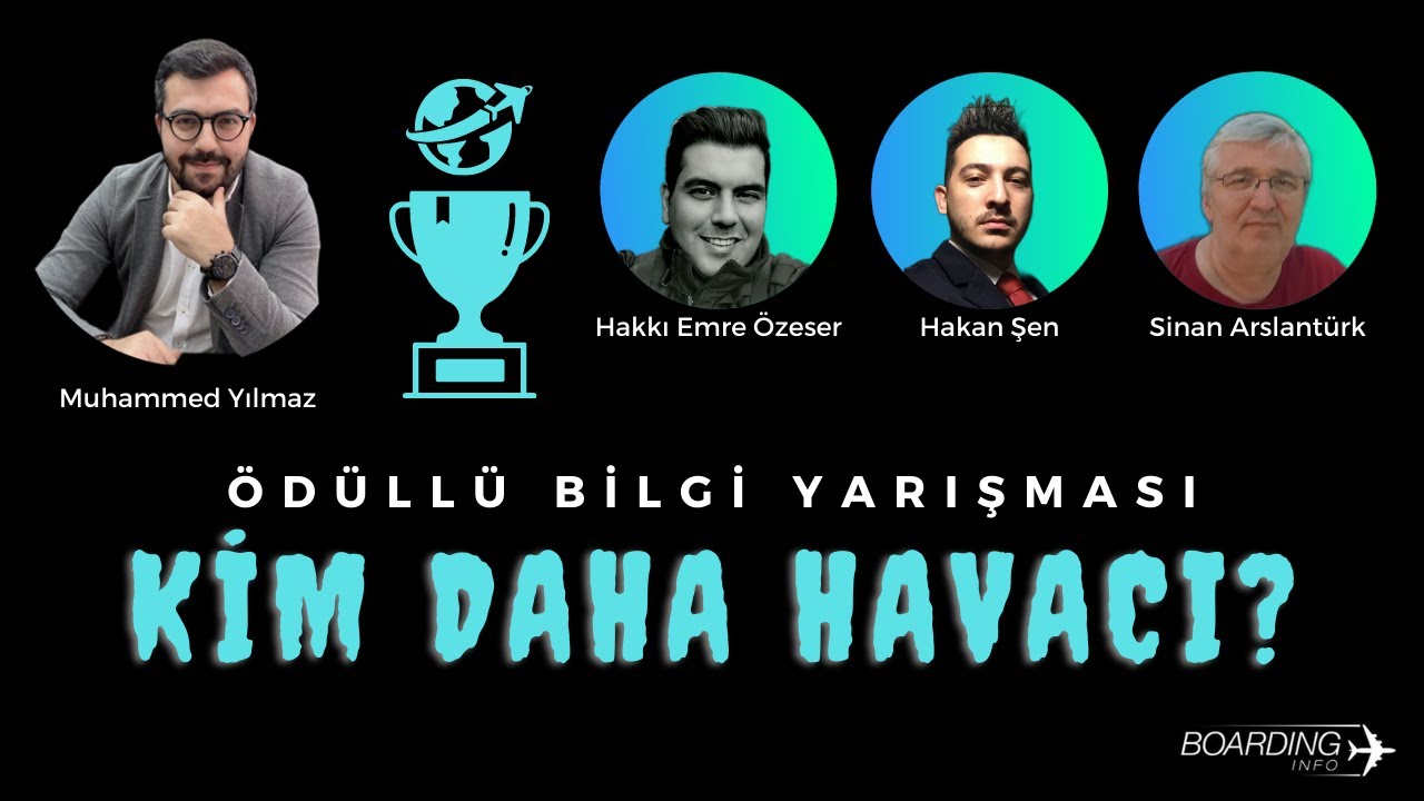 KİM DAHA HAVACI? (ÖDÜLLÜ BİLGİ YARIŞMASI #3)