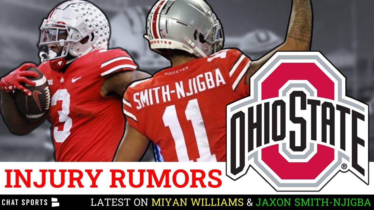 Ohio State Football INJURY Rumors On Jaxon SmithNjigba, Miyan Williams