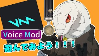 【白蛇Vtuber】VoiceModで遊んでみよう！！