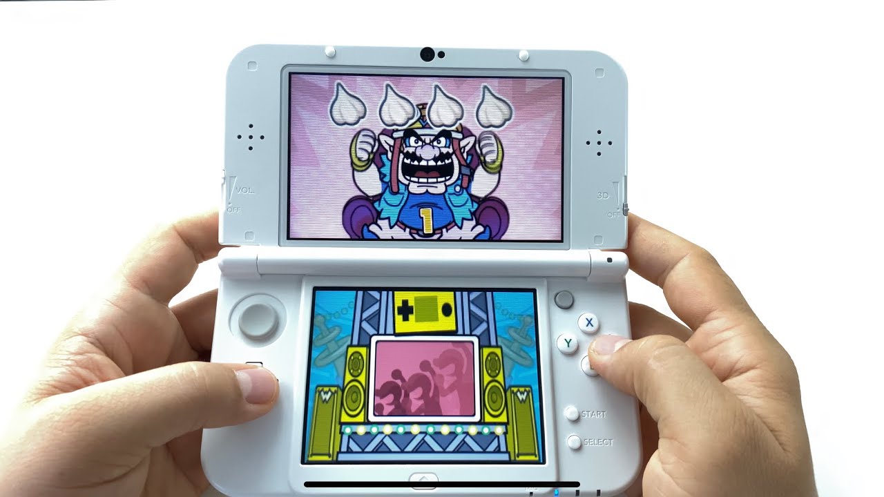 WarioWare Gold | The New Nintendo 3DSXL handheld gameplay