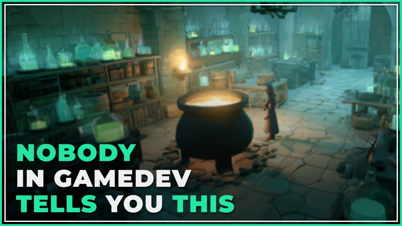 My Unconventional Gamedev Advice (That Actually Works)