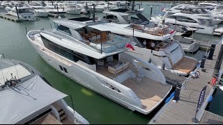 Brand new Sanlorenzo SX76 Walkthrough with Sanlorenzo Yachts UK