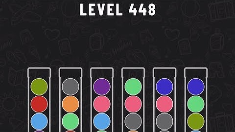 Ball Sort Puzzle Level 448 #ballsortpuzzle #ballsortpuzzlegameplay #puzzlegame #mobilegames