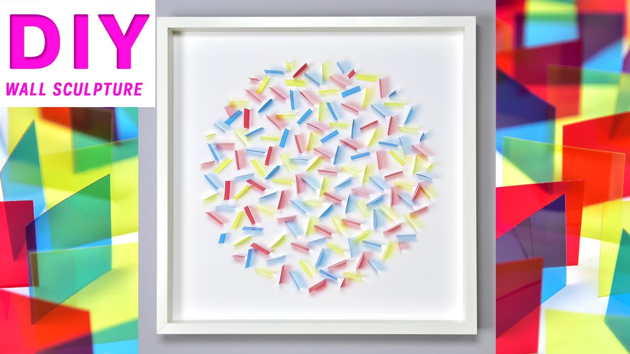 Colorful Minimalist Paper Sculpture | DIY Time Lapse | OLGA SKOROKHOD