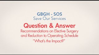 Q+A: Recommendations on Elective Surgery and Operative Schedule