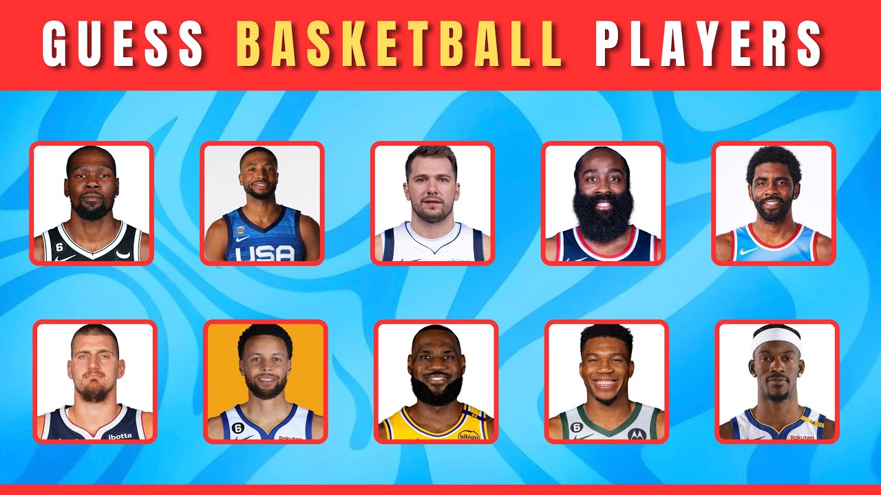 Угадай баскетболистов за 5 секунд | Викторина по НБА | Баскетбольная викторина