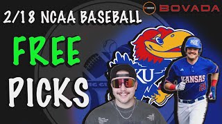 College Baseball FREE Picks 02/18