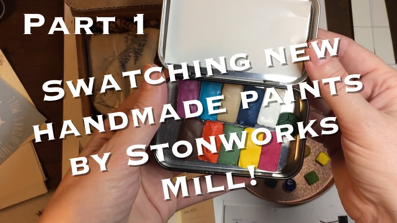 Part 1 Stoneworks Mills SEA Watercolor swatches