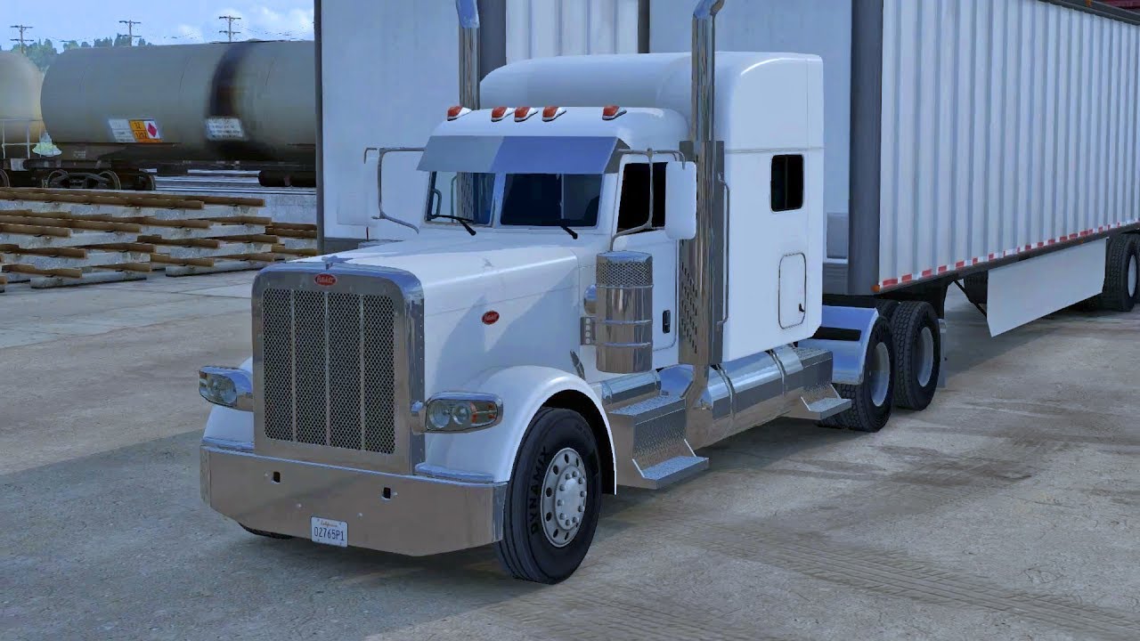 American Truck Simulator Peterbilt Hauling Game Consoles YouTube