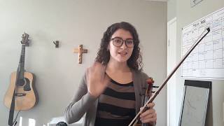 Nightshift Violin 1 with Coach Samantha