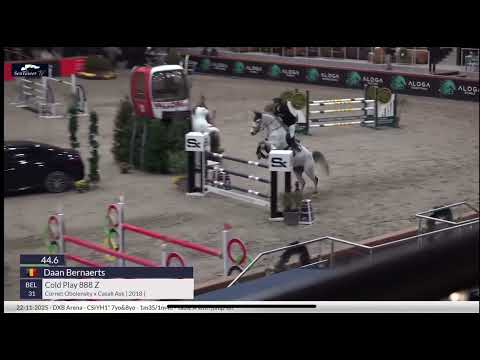 Cold Play 888 CSIYH 7/8 YO Opglabbeek Final 4th place