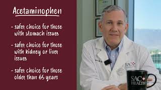 SAC Health Answers Episode 10. "Let's Talk About the Difference Between Tylenol and Ibuprofen"