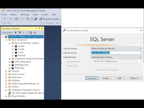 Vidéo: Comment démarrer SQL Server Management Studio ?