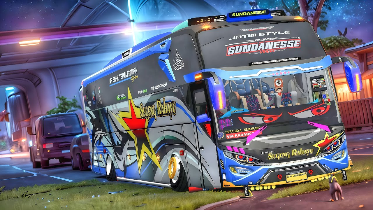 Mabar live BUSID BERBY RACINK Style😎 Aksi driver Overtake Santuy 