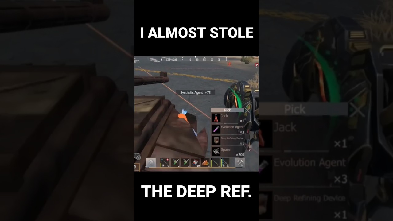 I almost stole their deep refiner device - Last Island of Survival