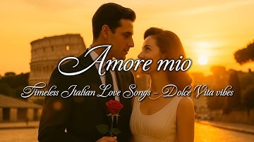 Amore Mio ❤️ | Vintage Italian Love Songs & Dolce Vita Classics 1960s