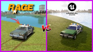 GTA VC RAGE VS GTA VC UNREAL ENGINE 4 (MOD VS DEFINITIVE EDITION) screenshot 5