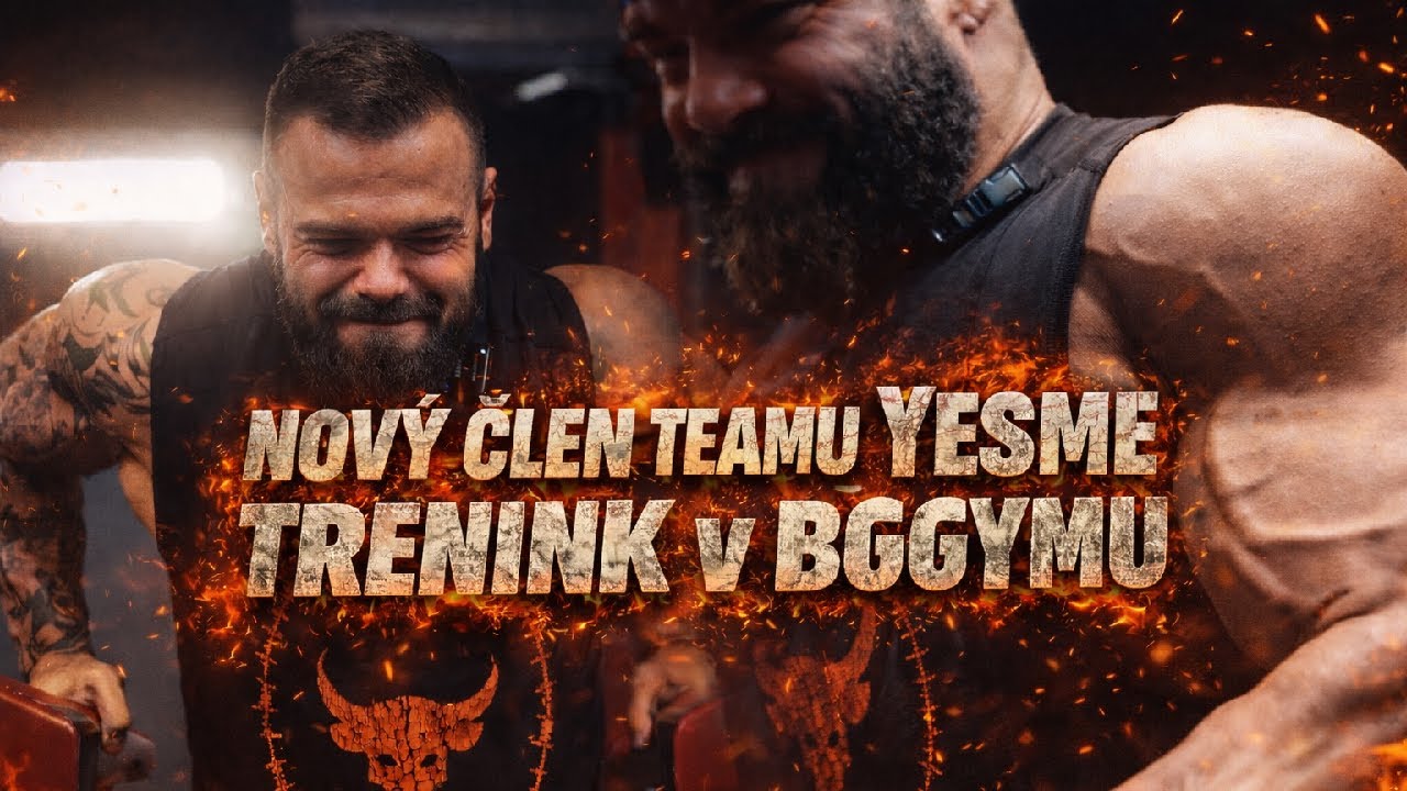 Trénink s novým členem Yes mě teamu v Bggym.