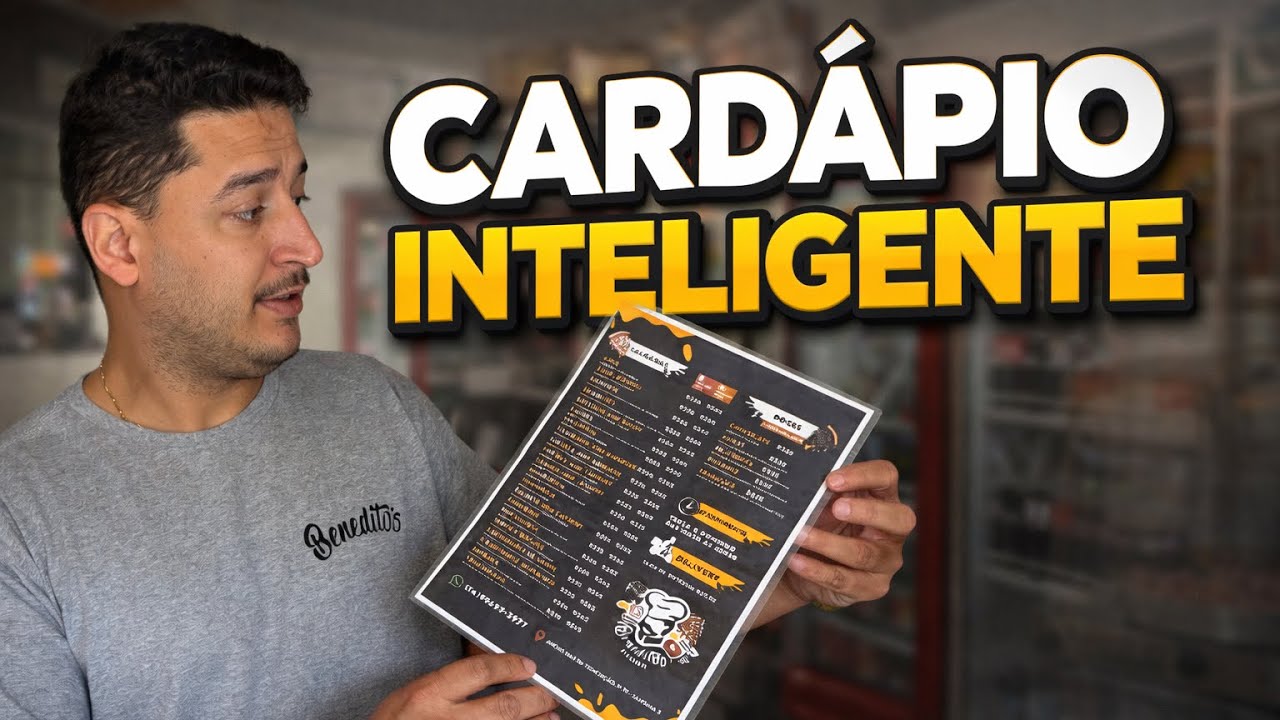 Como CRIAR um CARDÁPIO de forma ESTRATÉGICA 🚀