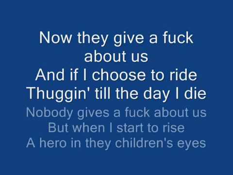 Tupac They Dont Give A Fuck About Us (Lyrics)