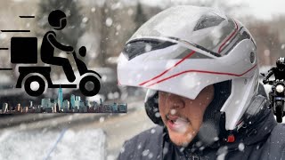 Peligro de trabajar en la nieve (Delivery)
