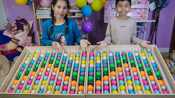 Puzzle Ball Color Sorting Game Solve and Challenge! Who is Faster #008