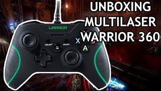 Unboxing Controle Xbox Warrior Multilaser