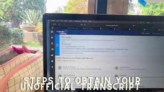 Cabrillo College- Easy steps to obtain your unofficial transcripts