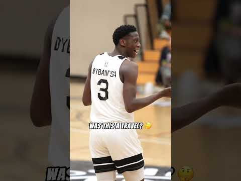 AJ Dybantsa couldn't believe the call 😅