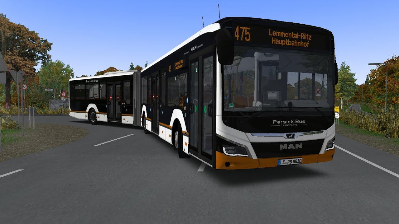 Omsi 2 [#142]: Gelenkbus von Persick.Bus auf der 475! - YouTube