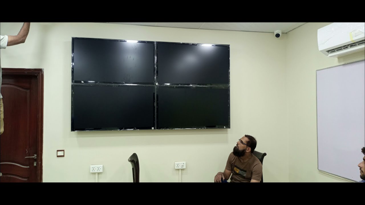 Samsung Video Wall Installation YouTube