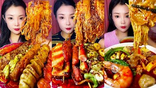 Satisfying ASMR: Chinese Food Sharing & Eating Sounds with Seav Eur ASMR!