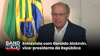 AGORA: entrevista exclusiva com Geraldo Alckmin, vice-presidente da República | BandNews TV