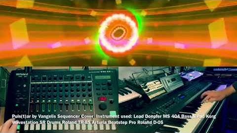 Pulstar (Vangelis) Tribute Version by The Sequencer (Doepfer MS404 & Korg Wavestation SR)