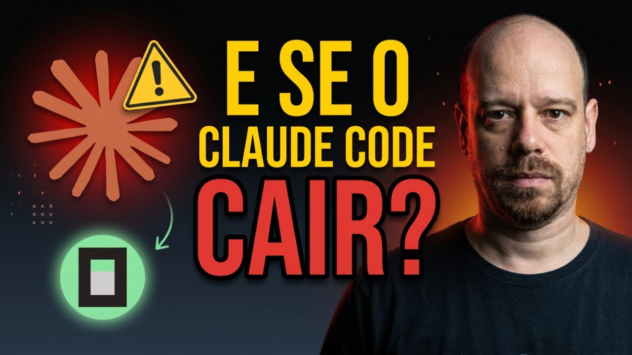 Depender só do Claude Code é arriscado e eu te mostro como sair - YouTube